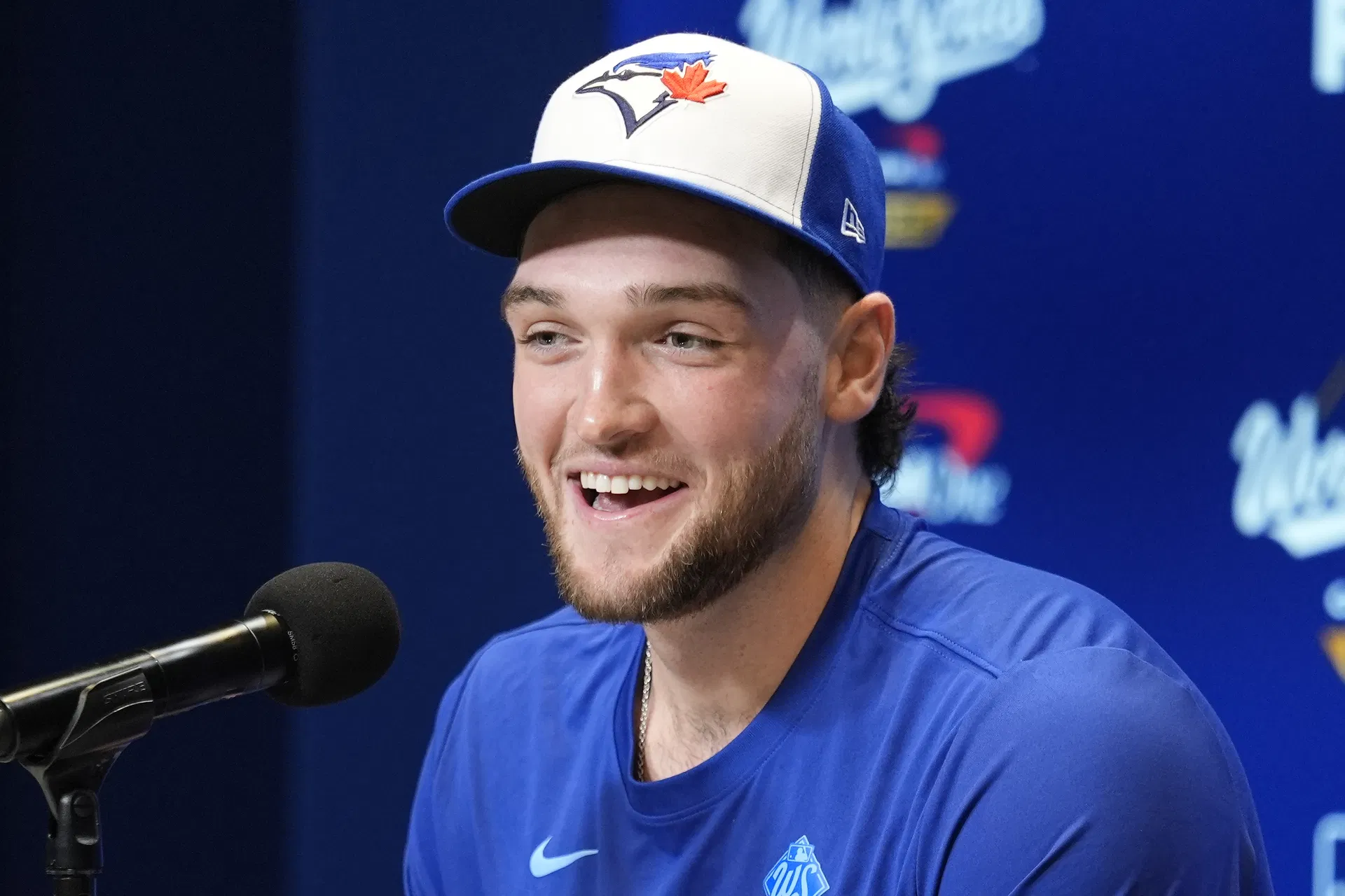 Trey Yesavage's girlfriend Taylor Frick drops 3-word reaction before the Blue Jays rookie's second start of 2025 World Series