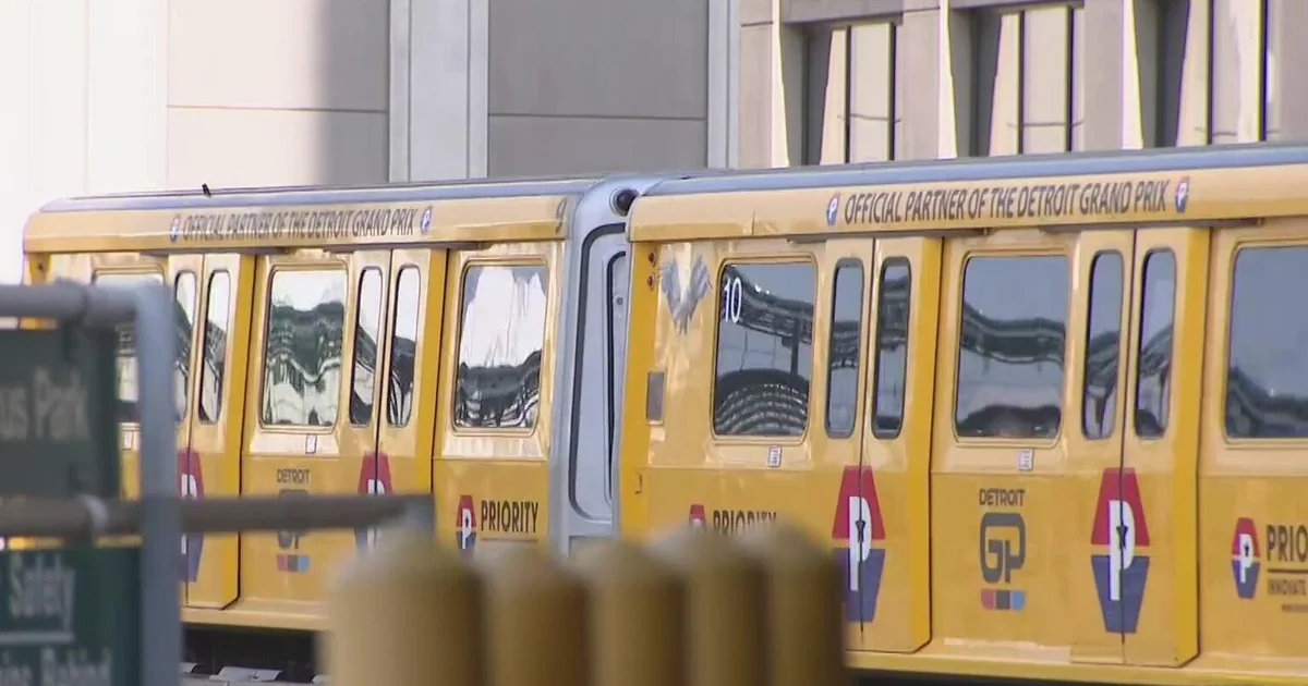 Detroit People Mover to temporarily shut down for track maintenance