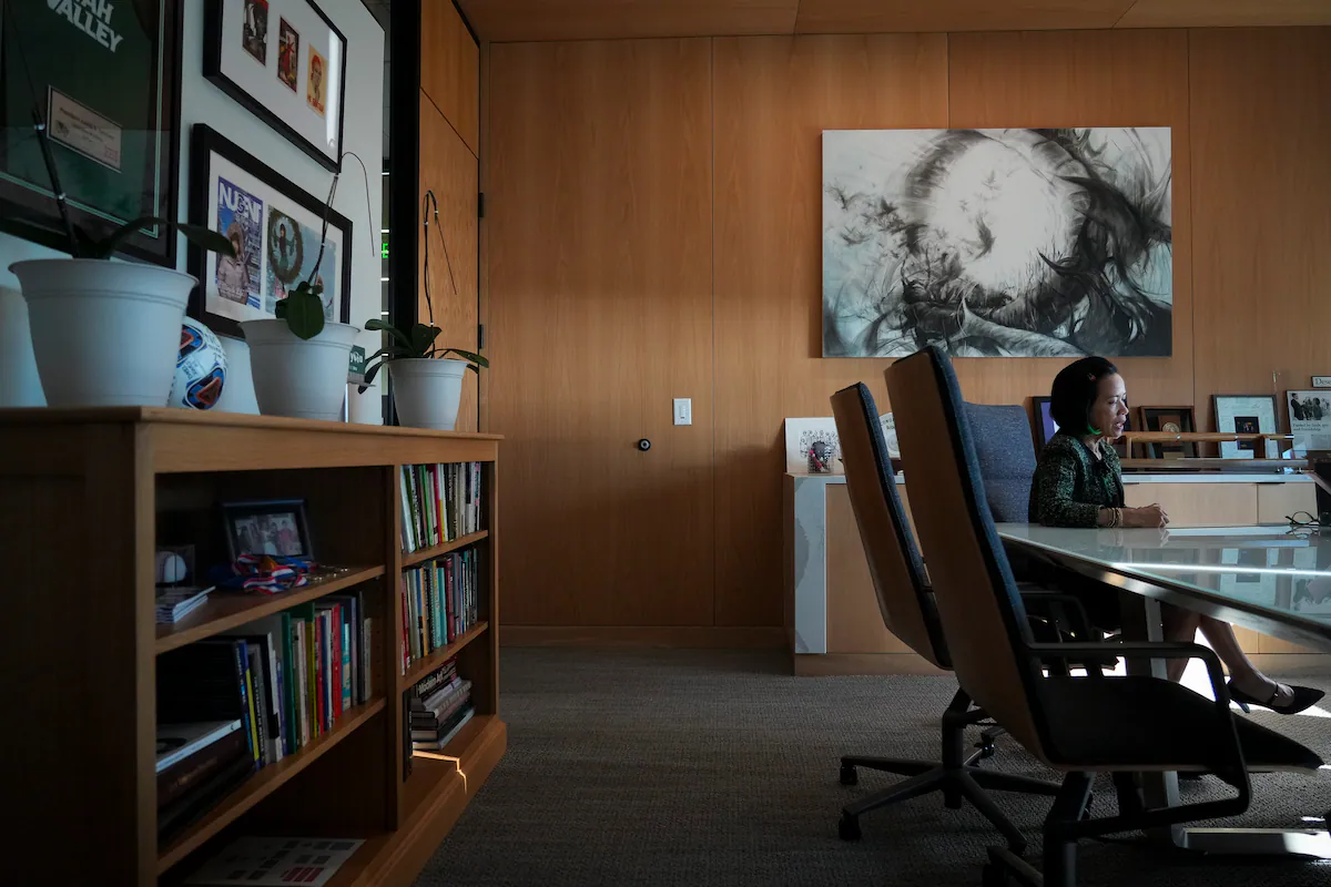 Utah Valley University President Astrid Tuminez talks Charlie Kirk shooting