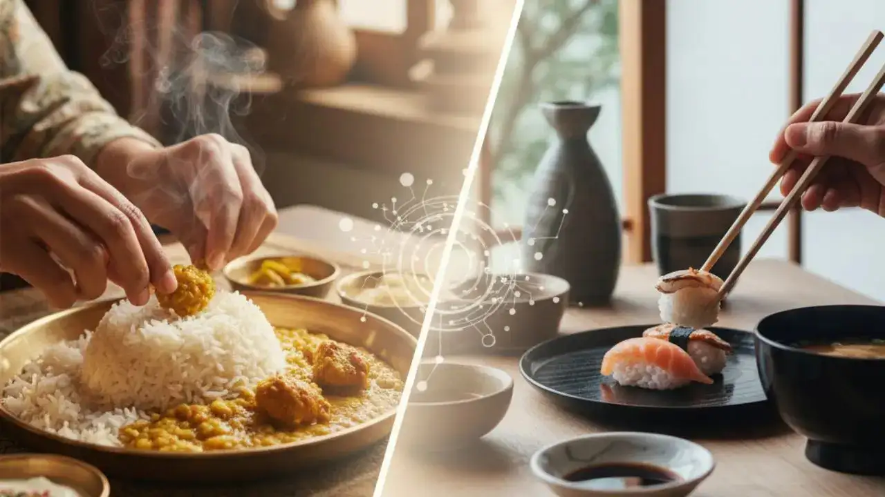 Why India Eats With Hands And Japan With Chopsticks: The Science Of Eating Rituals