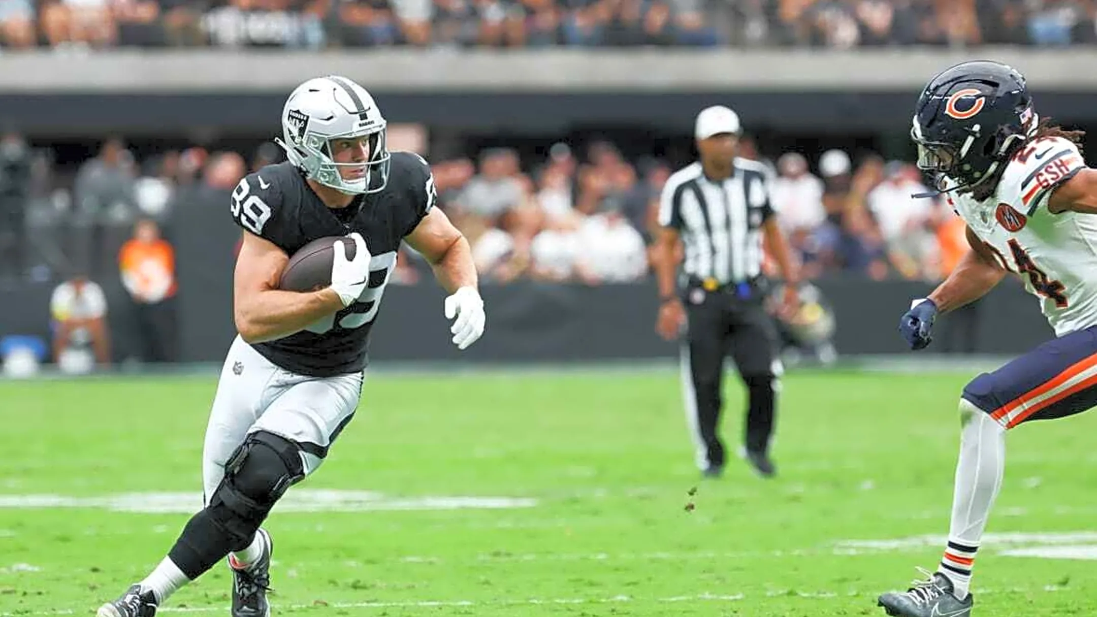 Raiders Get Encouraging Brock Bowers Injury Update Coming Out of Week 8 Bye