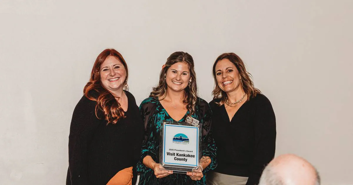 Kankakee Co. chamber growing; honors members