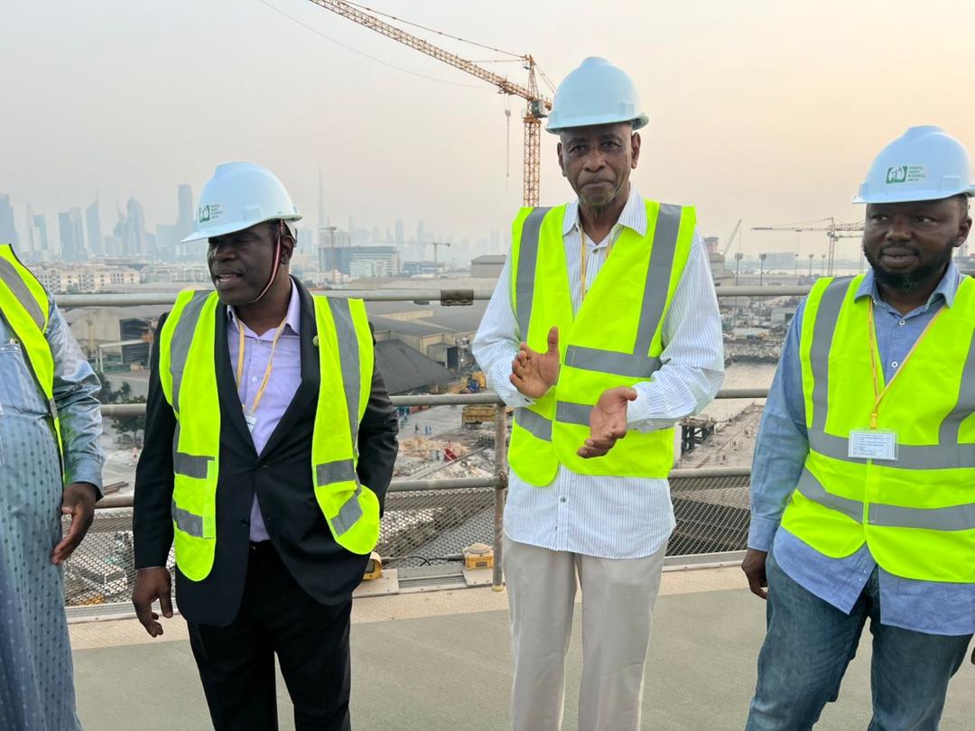 Komolafe Inspects EMEM FPSO In Dubai
