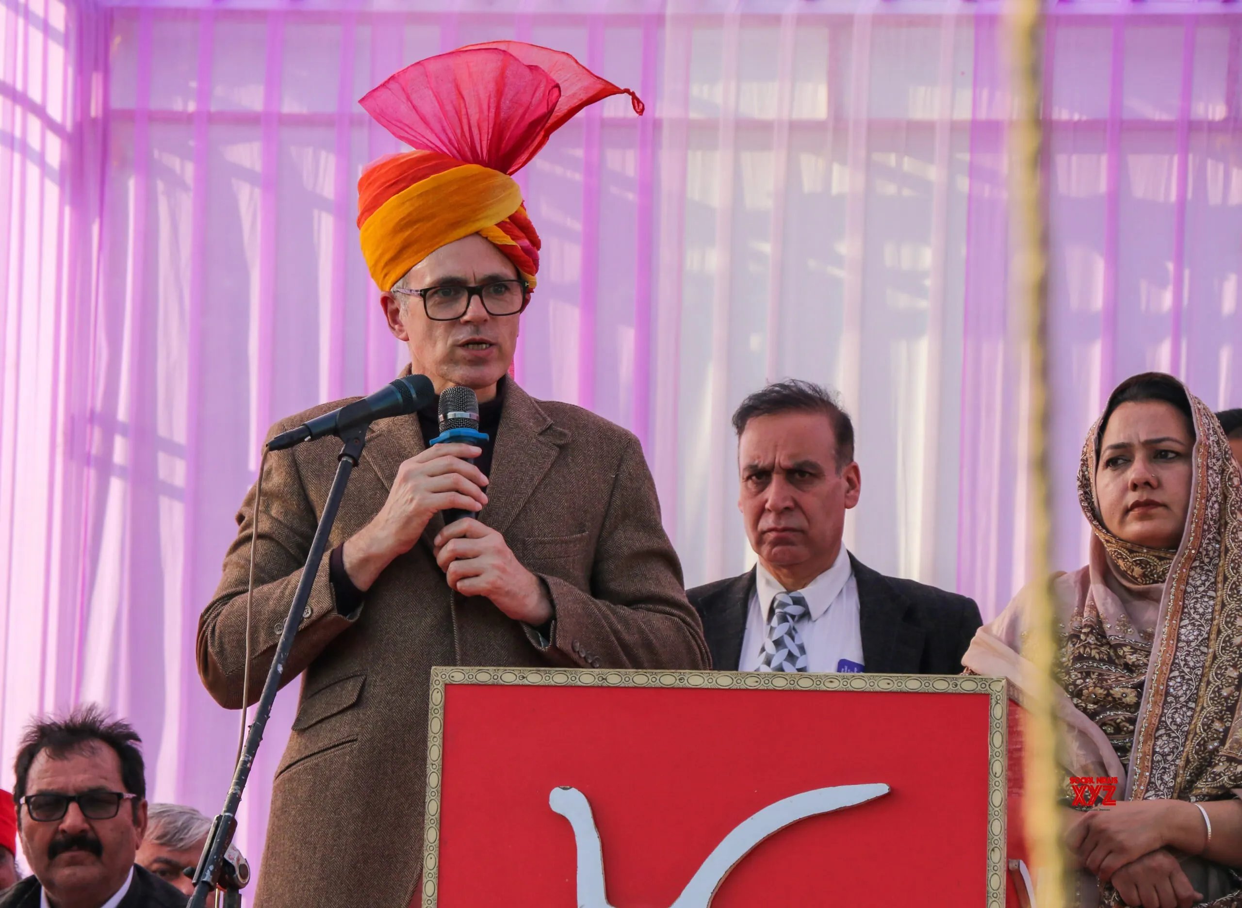 Jammu: Omar Abdullah Campaigns in Nagrota #Gallery