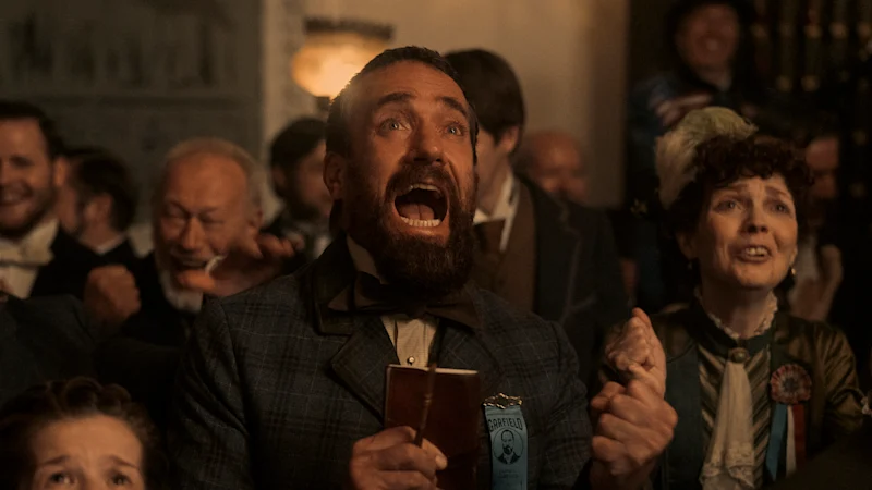Matthew Macfadyen has found another comically cringy loser in this sly Netflix drama