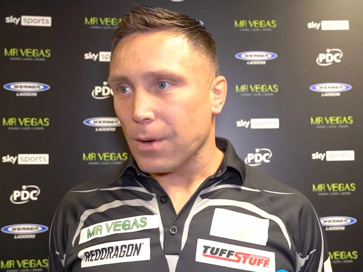 Gerwyn Price told rival 'I'm here to smash you up' at Grand Slam of Darts