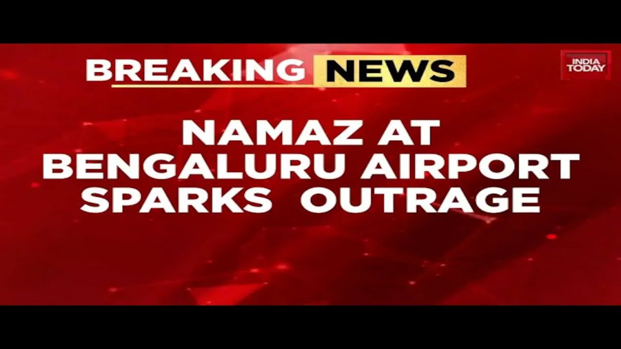 Airport Namaz Video Sparks Fury: BJP Slams 'Appeasement' By Siddaramaiah Govt.