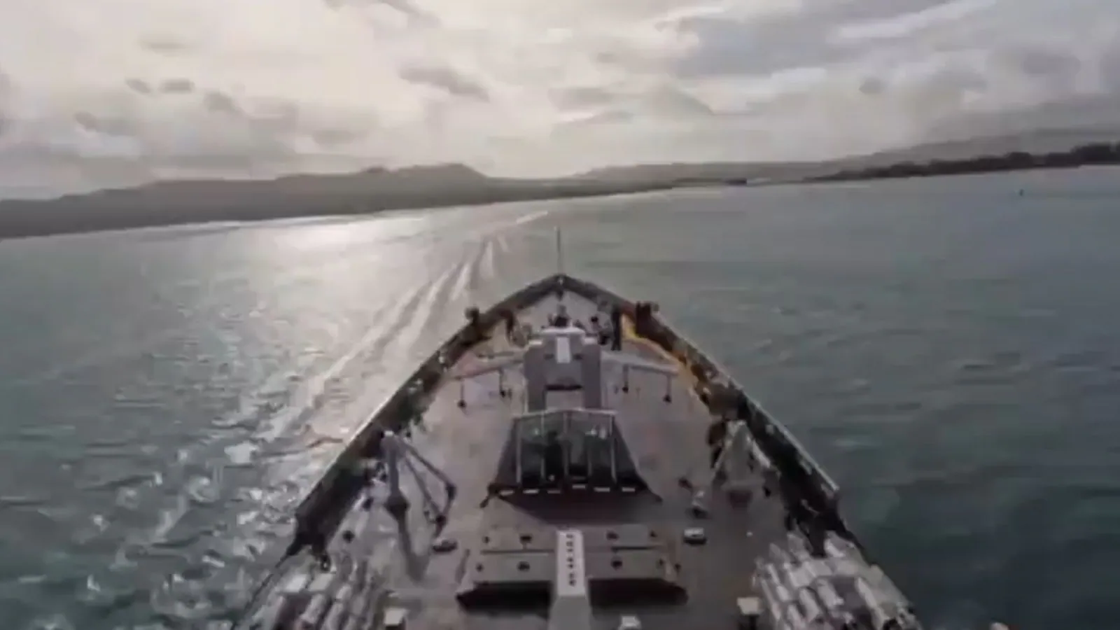 INS Sahyadri Docks At Guam As Malabar Naval Exercise Begins Tomorrow; Navy Shares Glimpse