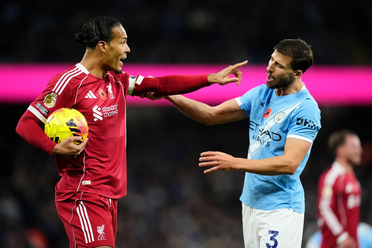 Liverpool: Premier League issue statement after Virgil van Dijk goal controversially ruled out vs Man City