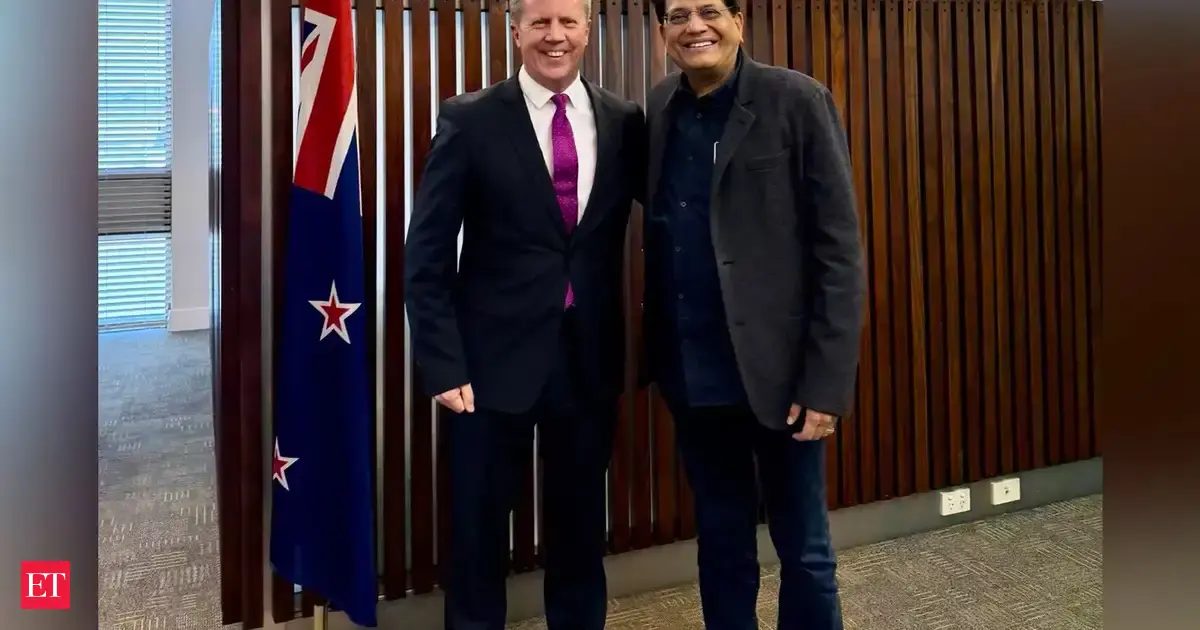 India, New Zealand to finalise FTA soon: Commerce Minister Piyush Goyal