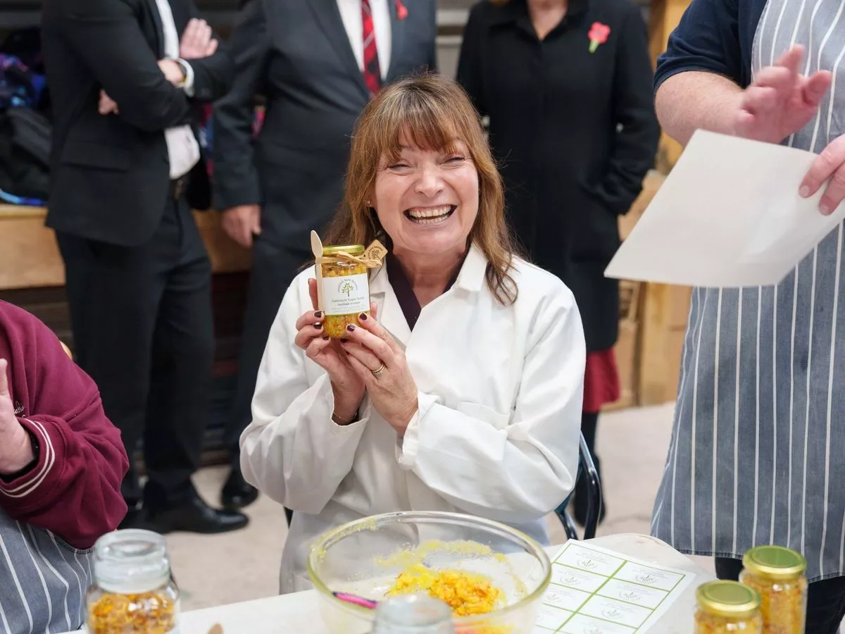 TV’s Lorraine Kelly and Border Biscuits launch new creative hub in Lanarkshire