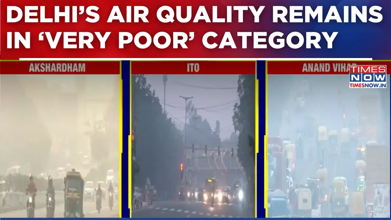 Delhi Pollution: Air Quality Across National Capital Remains In ‘Very Poor’ Category | Ground Report