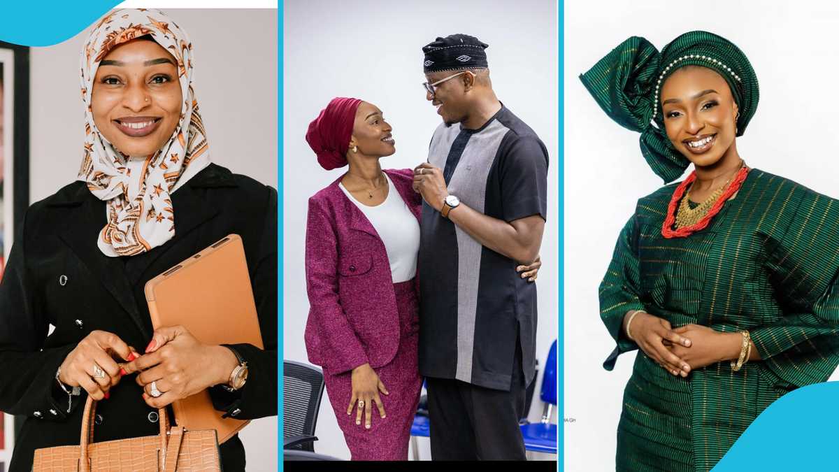 Meet Baba Sadiq’s second wife and Tech genius who is changing women’s fashion in Ghana with her modest looks