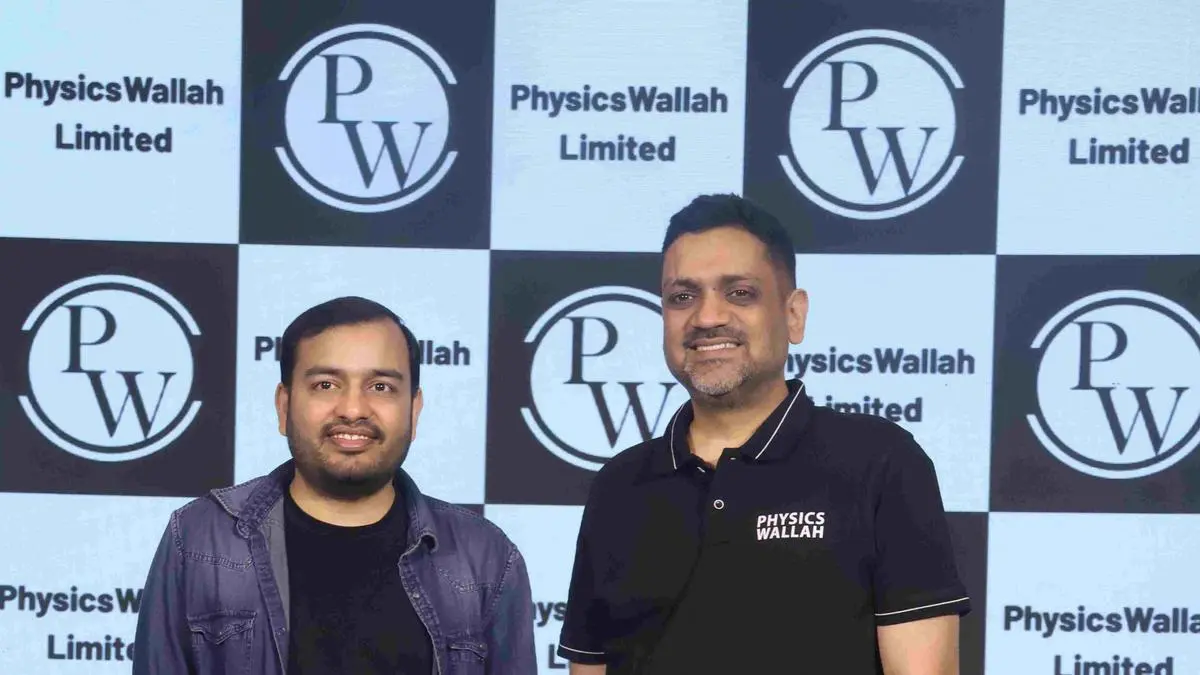Physicswallah sets IPO price band at ₹103-109, seeks $3.5 billion valuation