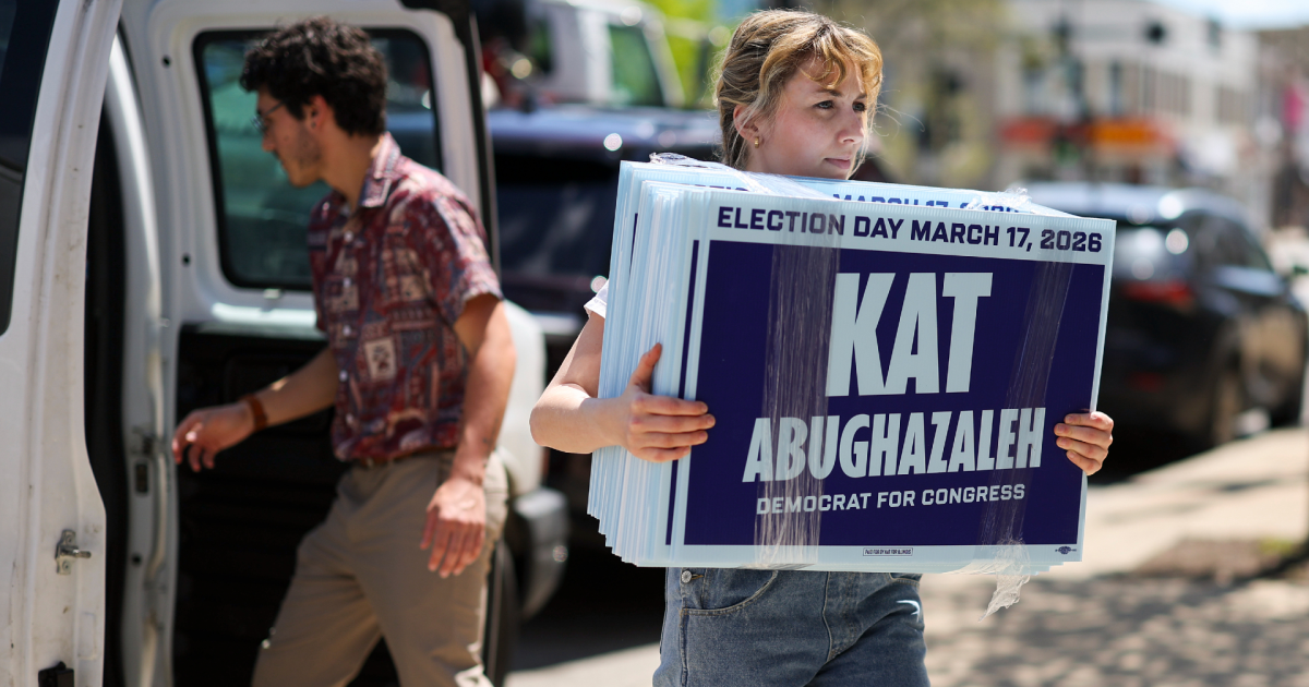 House Candidate Kat Abughazaleh Calls Her Indictment for Protesting a “Political Prosecution”