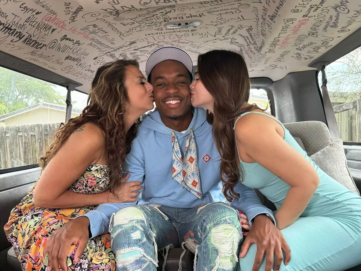 'I'm in a throuple with a mother and her daughter but people are upset about something else'