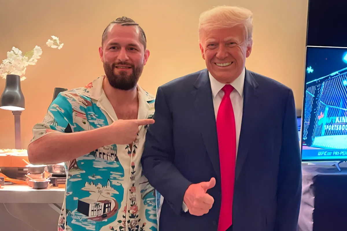 Jorge Masvidal Shares Wild Story About Breaking COVID Rules With Donald Trump