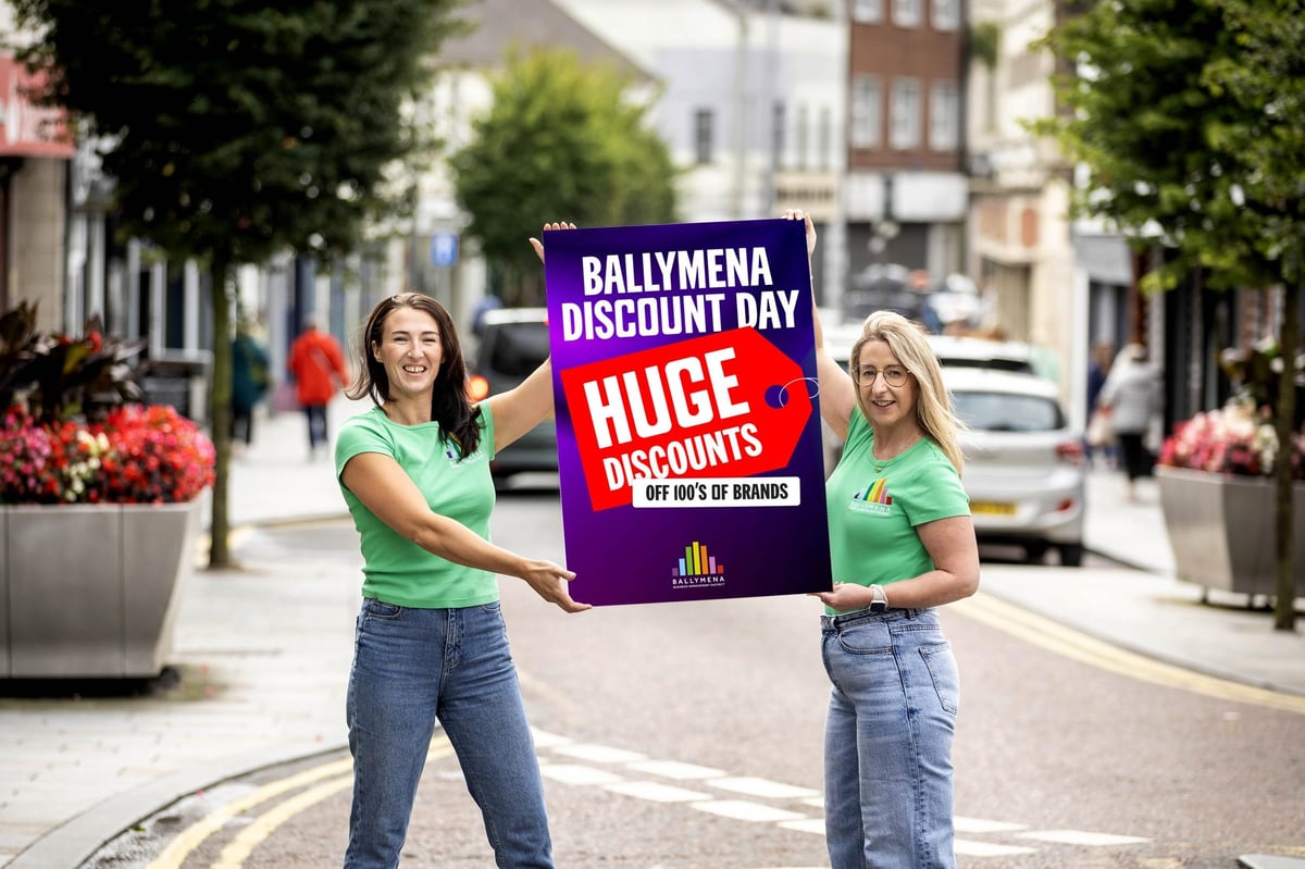 80 businesses 'join together for discount day in Ballymena leaving town 'flooded with shoppers'