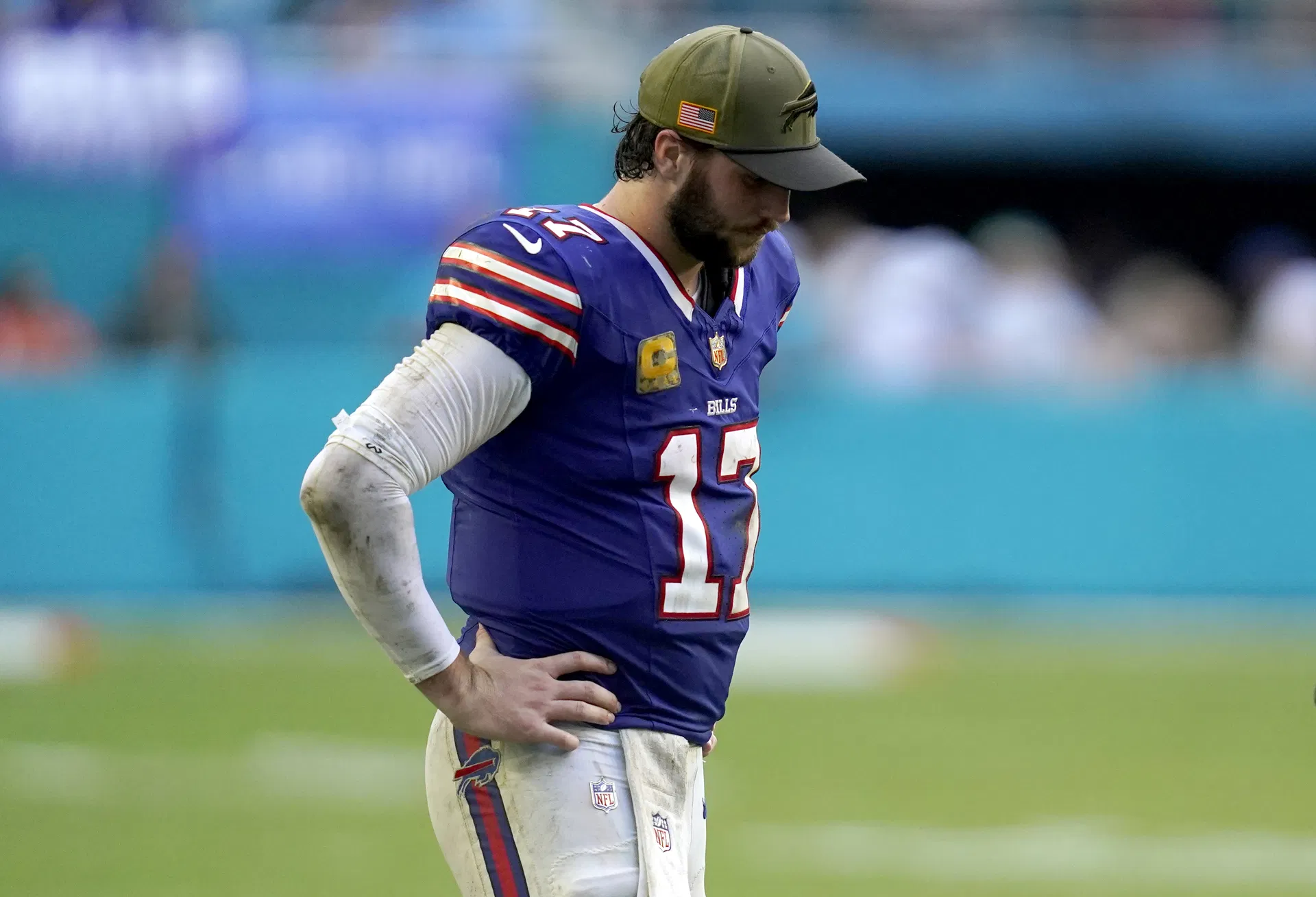 “Number one Vegas agent”: NFL fans rip Josh Allen as Bills QB struggles in 30-13 loss to Dolphins