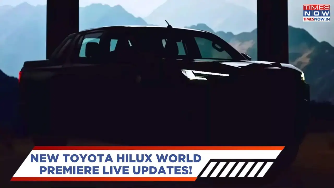 New Toyota Hilux World Premiere Live Updates - Toyota To Unveil All-New Pickup Truck Today