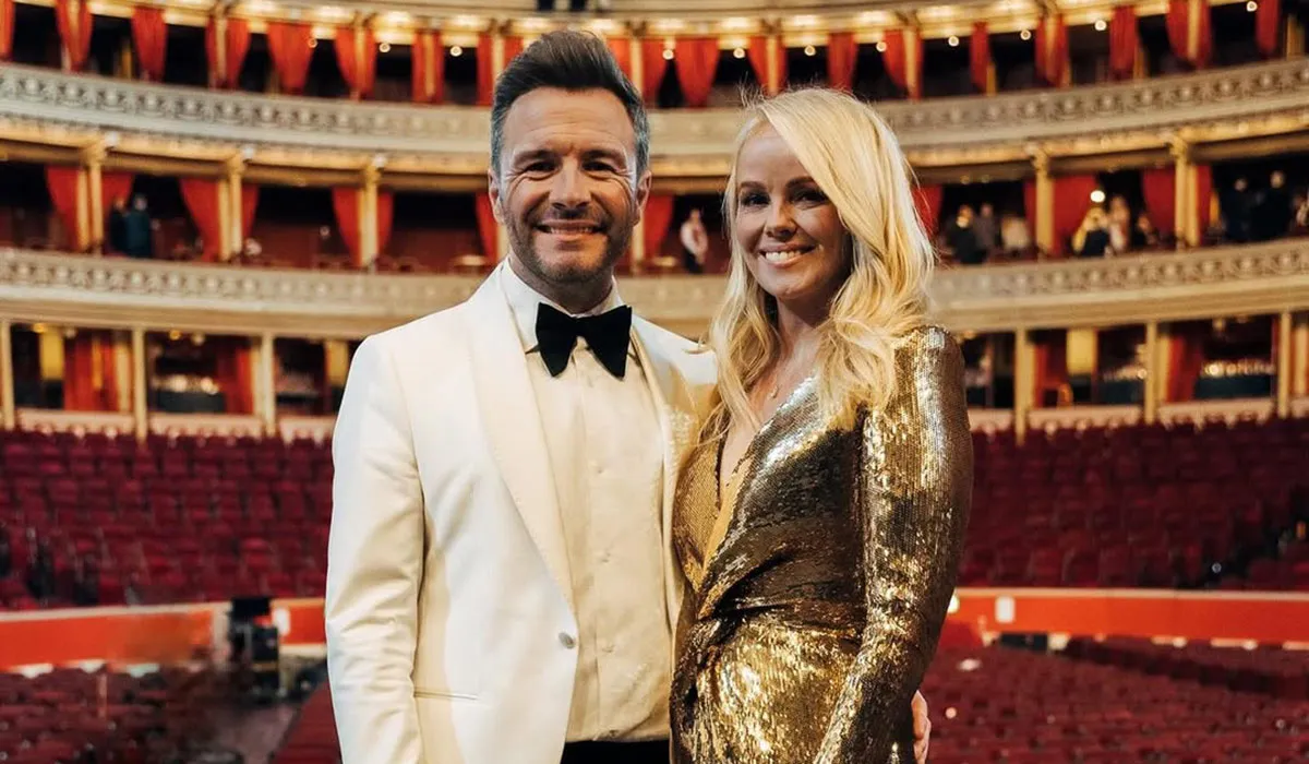 Steal Her Style: Gillian Filan stuns in €2,500 designer dress for Westlife's Royal Albert Hall gig