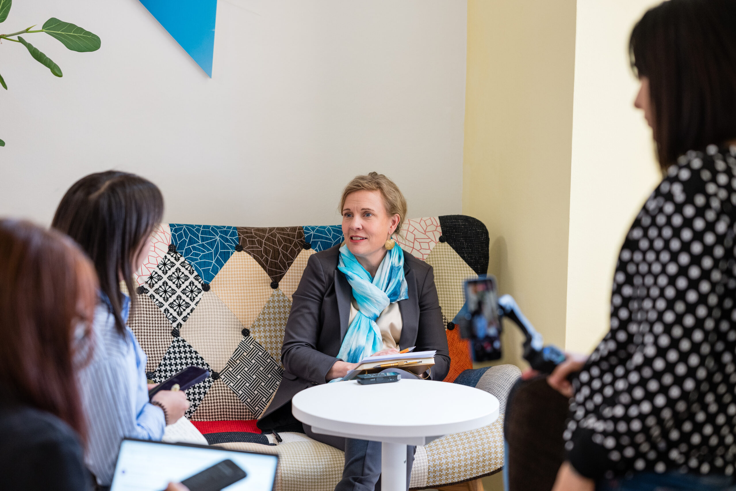 European Training Foundation Director Talks Skills Development, Engagement with Central Asia