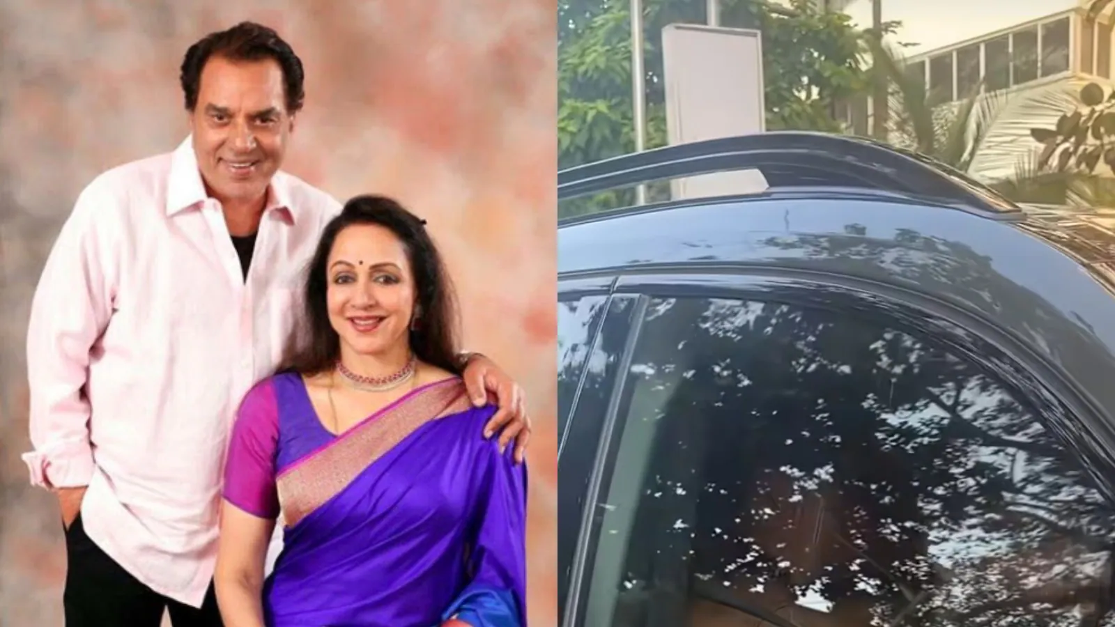Hema Malini Visits Dharmendra At Mumbai’s Breach Candy Hospital Amid Health Concerns