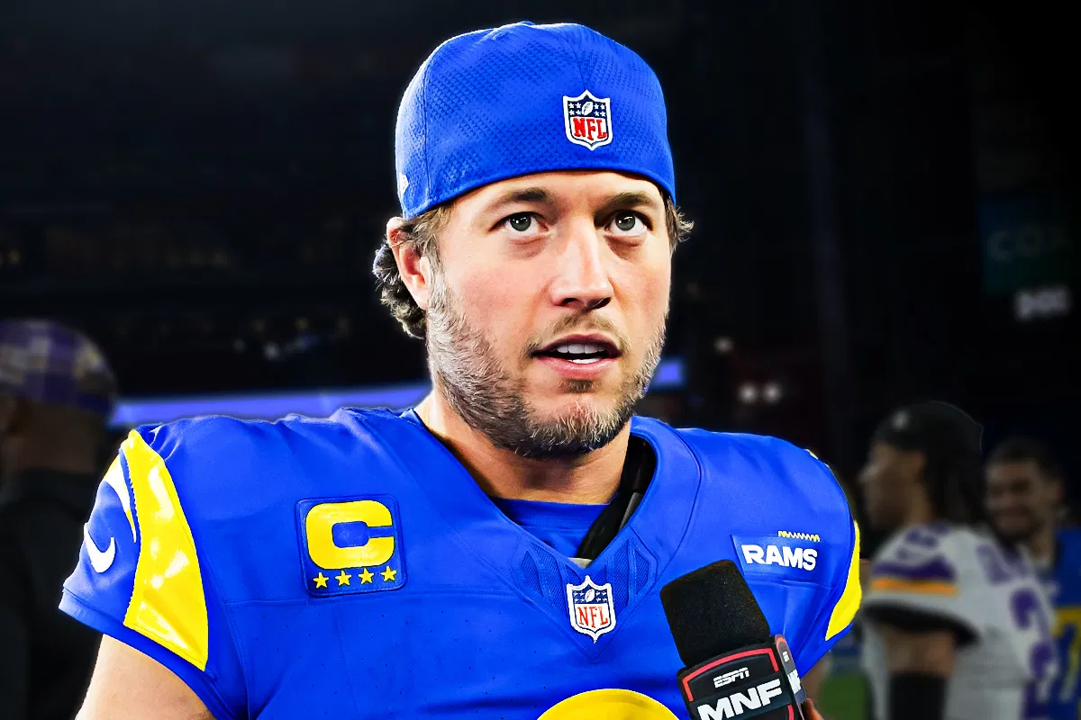 Erin Andrews Sends 3-Word Message to Matthew Stafford As Rams QB Gets Emotional