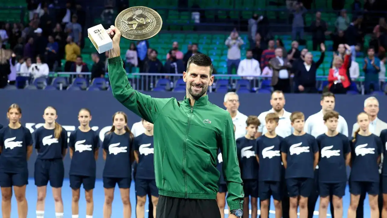Novak Djokovic Expresses Gratitude to People of Greece After Winning Hellenic Championship
