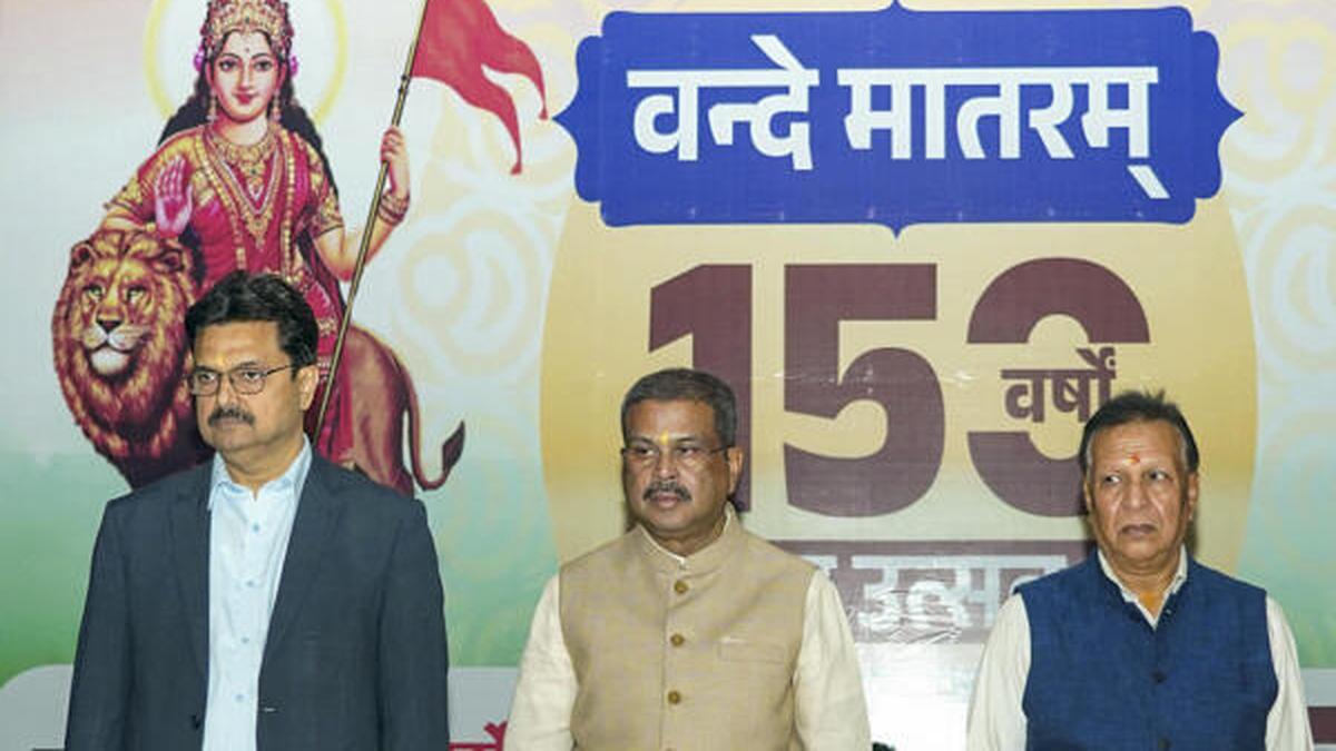 Pradhan calls for making collective singing of 'Vande Mataram' in all classrooms of DU a tradition