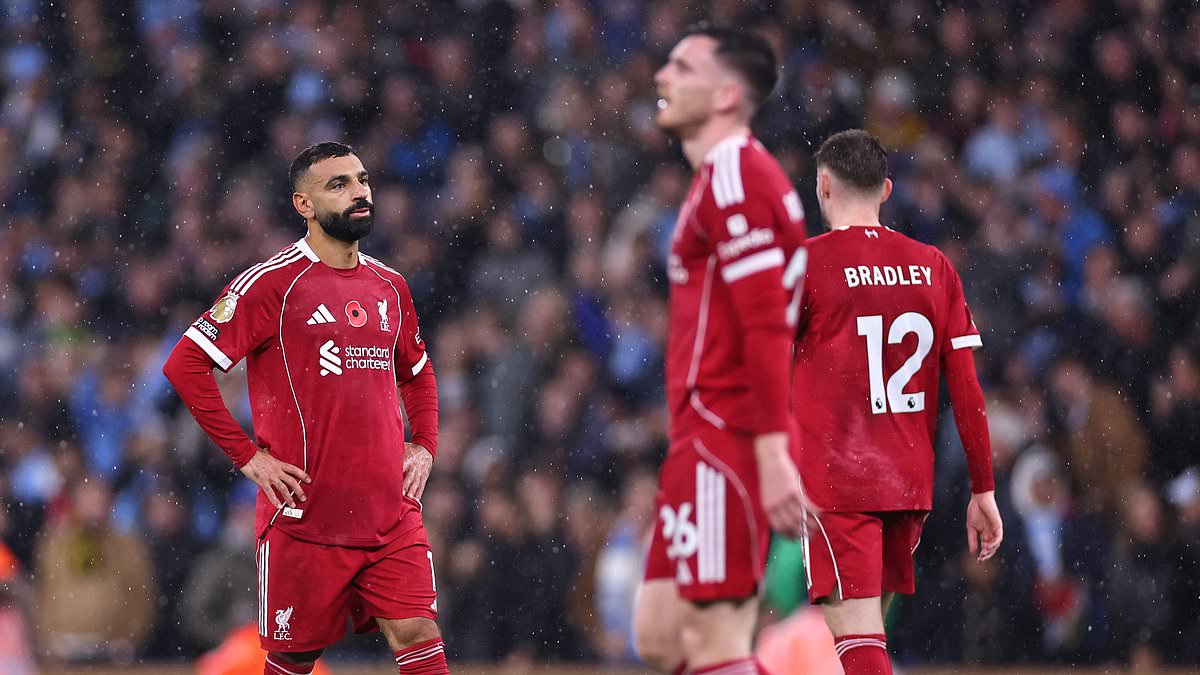 Liverpool 'in crisis': Roy Keane delivers damning verdict on Arne Slot's side after 3-0 drubbing by Man City - as Jamie Carragher names the Reds star who is 'at the heart' of all their problems