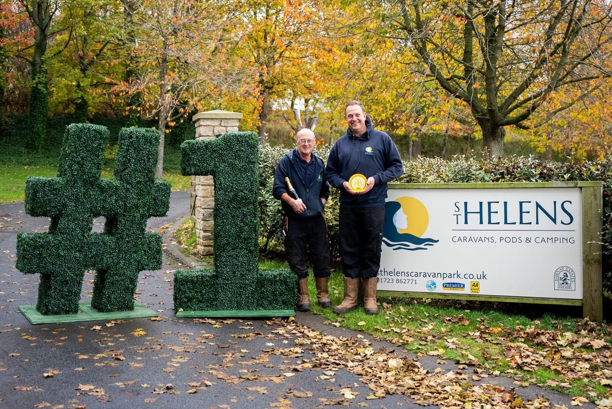 Scarborough campsite named Best in England