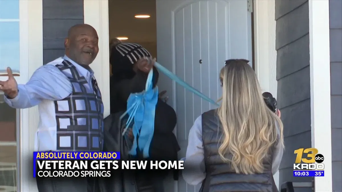Habitat for Humanity builds, gives away home to a military veteran and his family in Colorado Springs