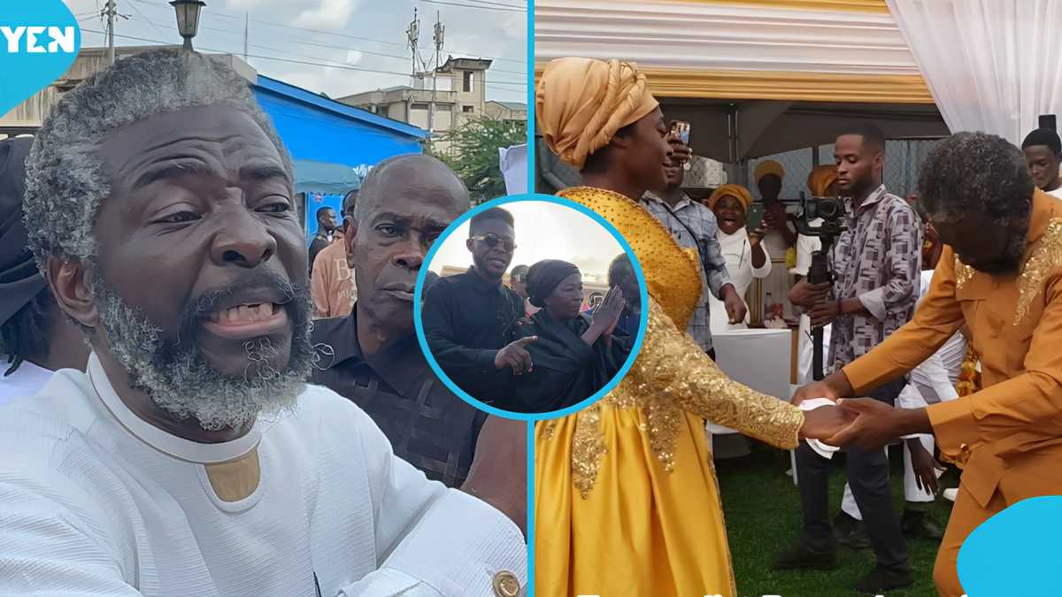 Videos of Papa Shee's wife from their wedding spark backlash from Odo Broni's fans
