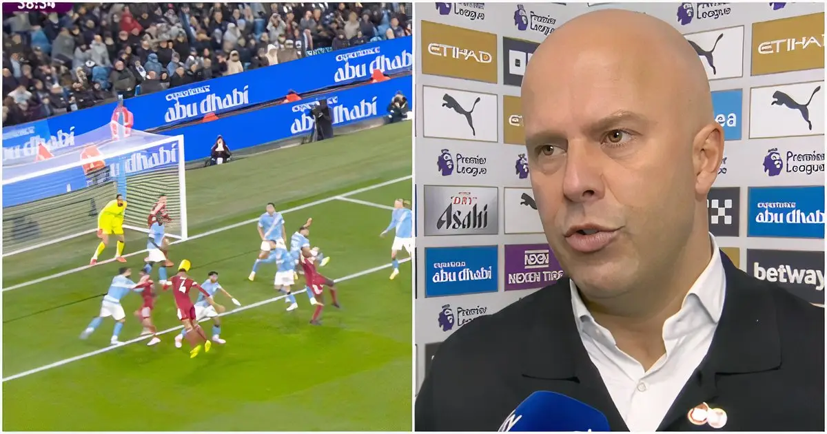 Arne Slot Slams Liverpool's Disallowed Goal vs Man City