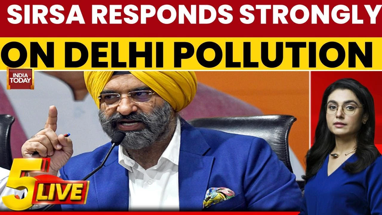 Delhi Gasps, BJP Claims 'Clean Air' Victory