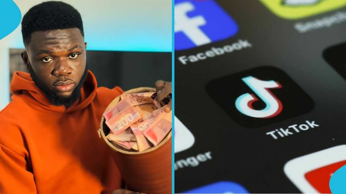 Ghanaian content creator breaks open susu box containing saved-up TikTok earnings