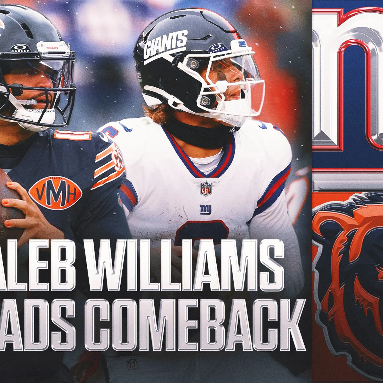 'We saw the best version of him'  Greg Olsen & Joe Davis recap Caleb Williams CLUTCH win for Bears