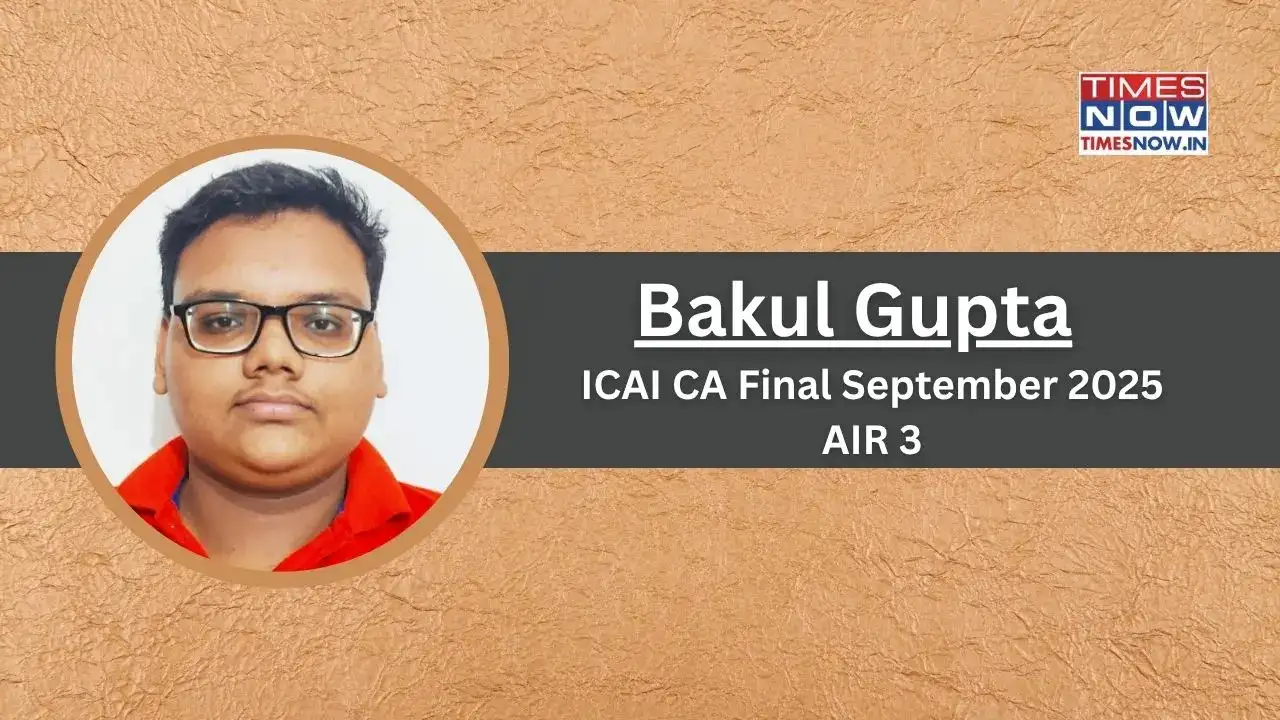 AIR 3 in First Attempt With Zero Distractions: Meet CA Final Topper Bakul Gupta