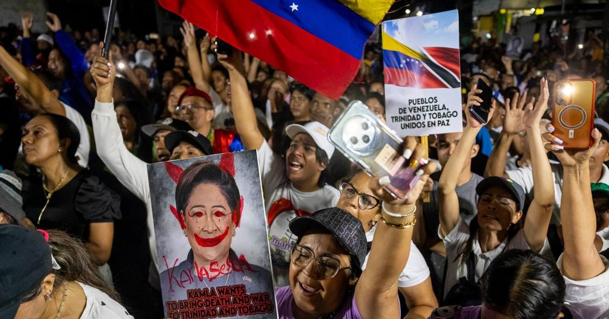 Venezuelans denounce PM Kamla in street protests