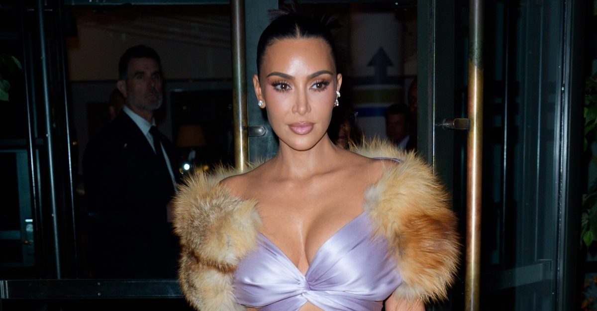 Kim Kardashian's Famous Booty Was Turned Into A Drum By Her Costar At 'All's Fair' Premiere