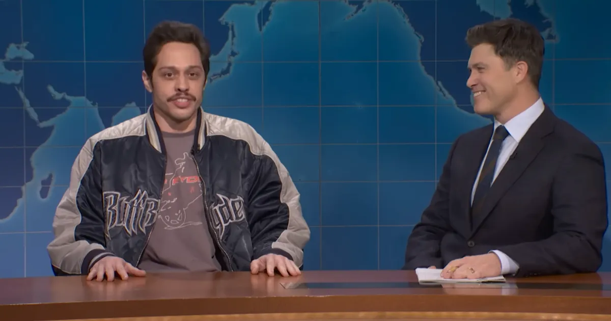 Pete Davidson Gives Update on Ferry and Fatherhood in Surprise SNL Cameo