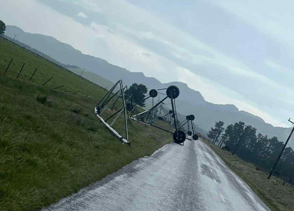 Canterbury irrigators wrecked in gale havoc