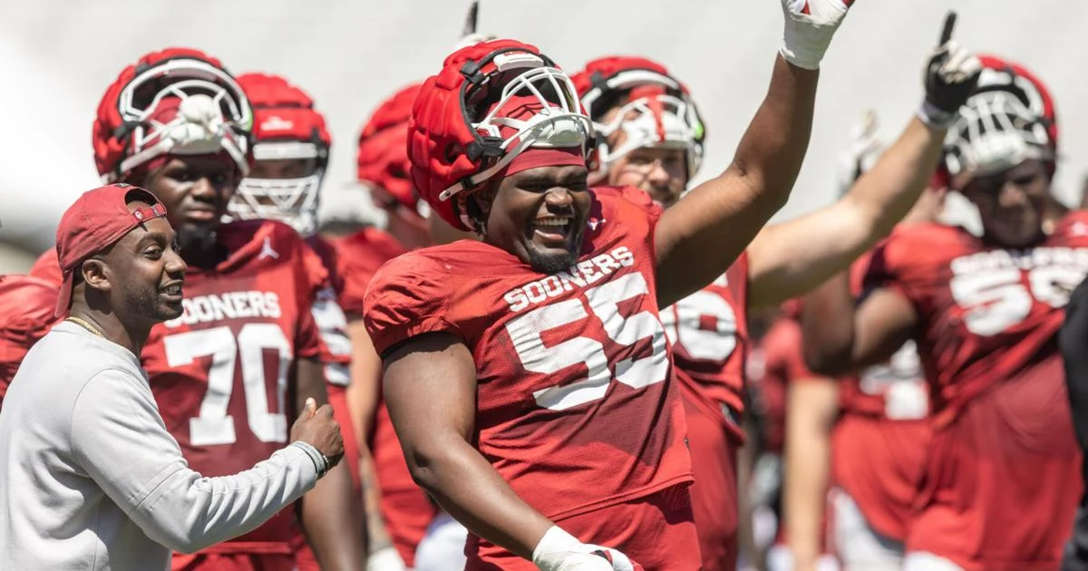 Eddy Pierre-Louis headbutts his energy into OU's offensive line ahead of trip to Alabama