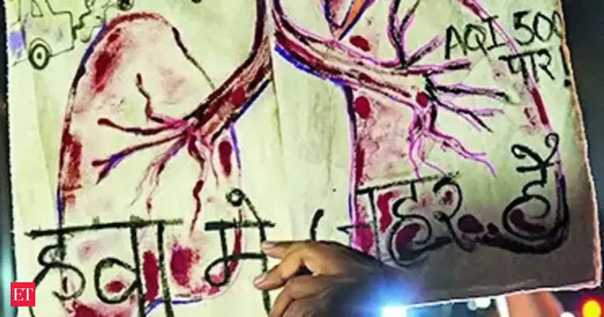 Parents, activists protest rising air pollution; Delhi Police detains several for gathering sans permission