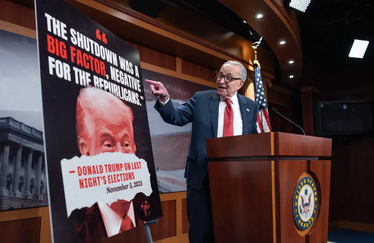 Chuck Schumer Faces Democratic Fury After Government Shutdown Deal
