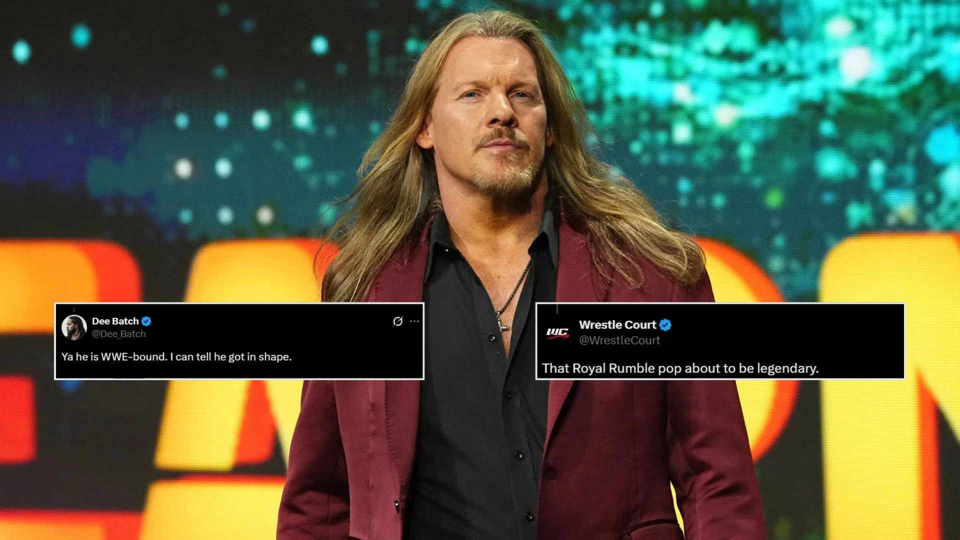 "He is WWE-bound," "That Royal Rumble pop about to be legendary" - Fans lose it after Chris Jericho shows off insane physique