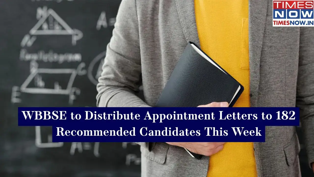 WBBSE to Distribute Appointment Letters to 182 Recommended Candidates This Week