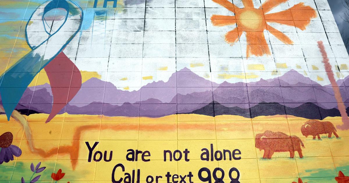 Shining a light on suicide prevention: Billings murals display lifeline, starts dialogue