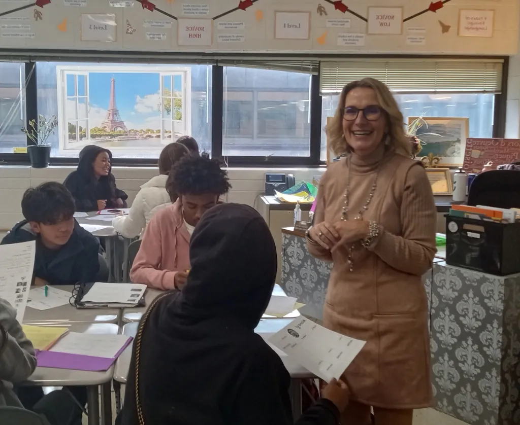 Shepard teacher named Illinois Foreign Language Teacher of the Year